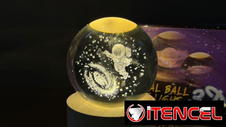 Lámpara de cristal