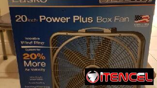 VENTILADOR DE 20 PULGADAS, VENTILADOR DE 3 VELOCIDADES. TRAÍDO DE EE.UU.