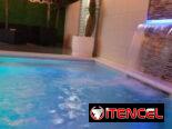 Casa de lujo con piscina con recirculación con chorro iluminado en la playa de Guanabo+53 52463651 🐬PANELES SOLARES 💥