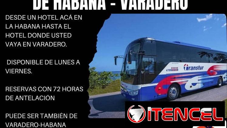 Servicio de Transfer para VARADERO