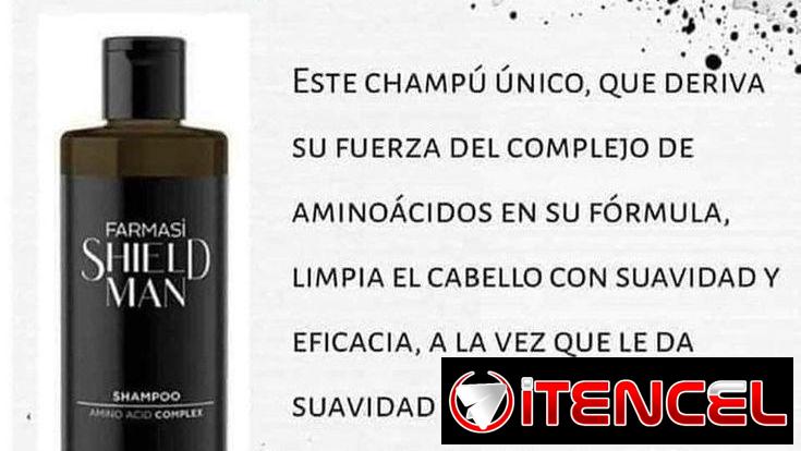 Perfume para Hombres Masculine junto al set Shieldman