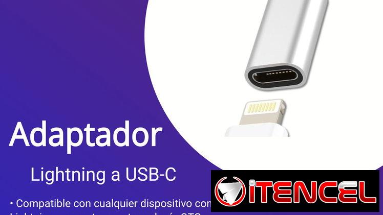 Adapatador para iPhone (de Lightning a USB-C)