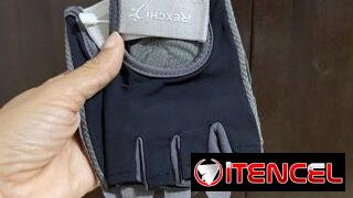 Guantes para ejercicios, medio dedos, super acolchados con agarre de goma. Nuevos