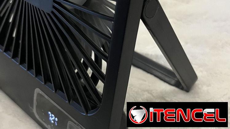 Ventilador de escritorio, reclinable, 5 velocidades.
