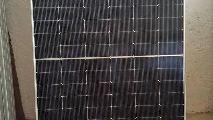 Paneles solares bifacial
