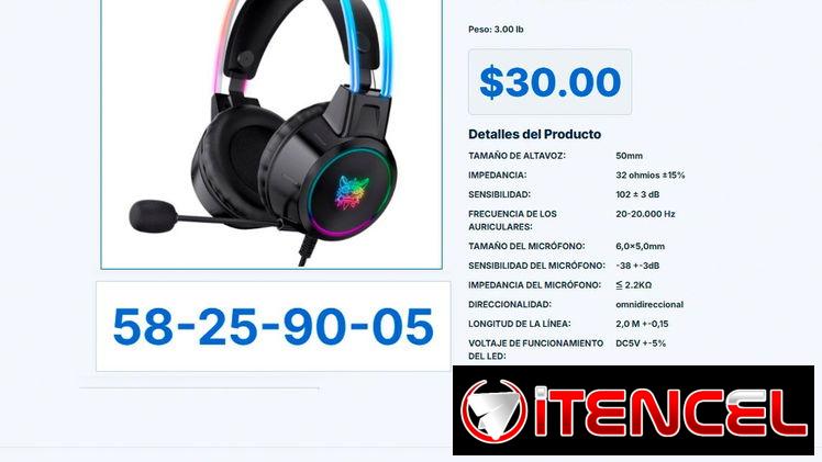 CASCOS RGB ONIKUMA X15 PRO VPT#