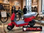 Bicimoto eléctrica VEDCA 4209 A1 el mejor modelo de su clase autonomía de 60 a 80 km colores rojo, verde, negra y azul.