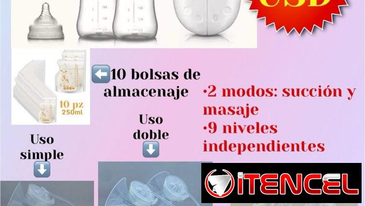 Extractor de leche materna