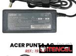 Cargador para Laptop Acer de 19v 3.42a, nuevo +garantía.