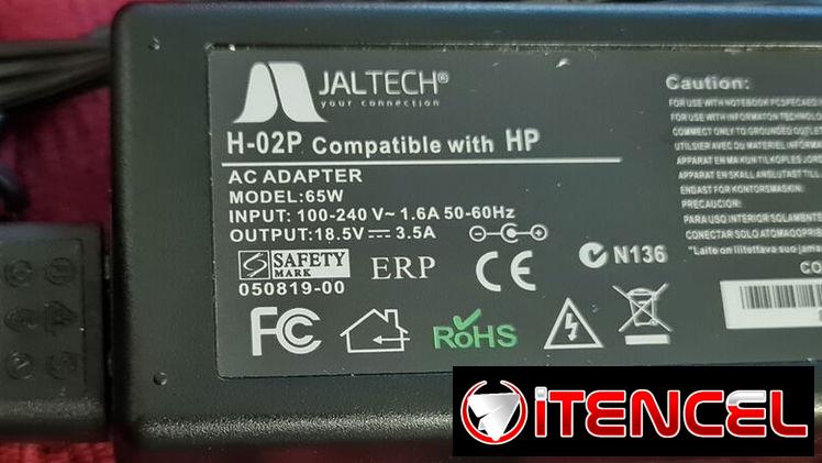 CARGADOR PARA LAPTOP HP, TOSHIBA Y DELL NUEVOS