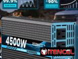 XDZWATT Inverter de onda pura 2200W Continuos 4500W pico 12v a 120v 60hz