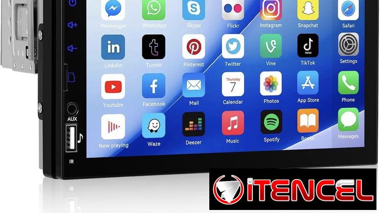 Reproductora PARA CARRO CON gpsCÁMARA ANDROID  HUECO MÁS PKANOPERO PANTALLA 7” llama 55106915
