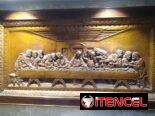 Cuadro  antiguo de la “Última cena”.