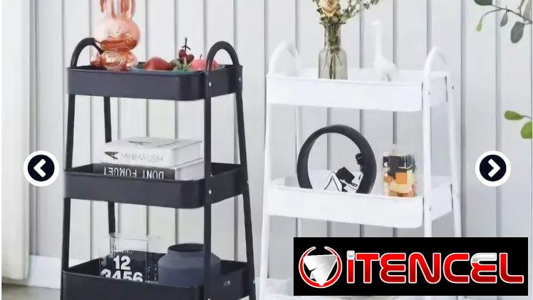 Carro Organizador Compacto con Ruedas
