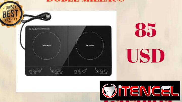 Cocina de inducción doble