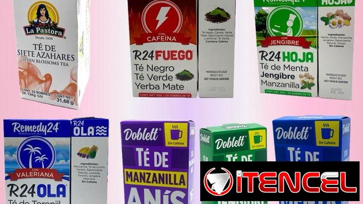 Venta de varios té