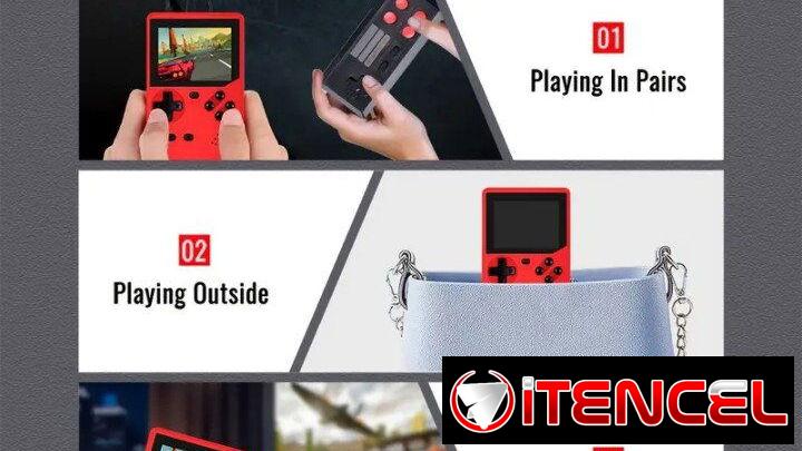 Consola Retro Portátil – Diversión Clásica en Cualquier Lugar | videojuegoshabana.com