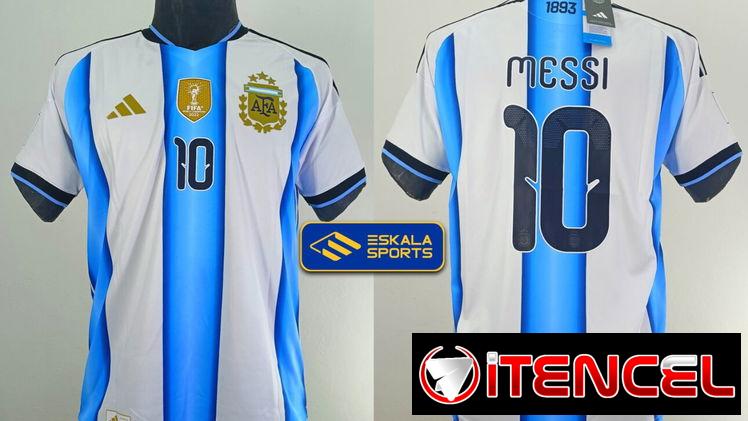Camiseta Argentina Mundial Messi