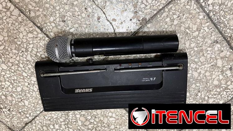 Micrófono inalámbrico shure vhf