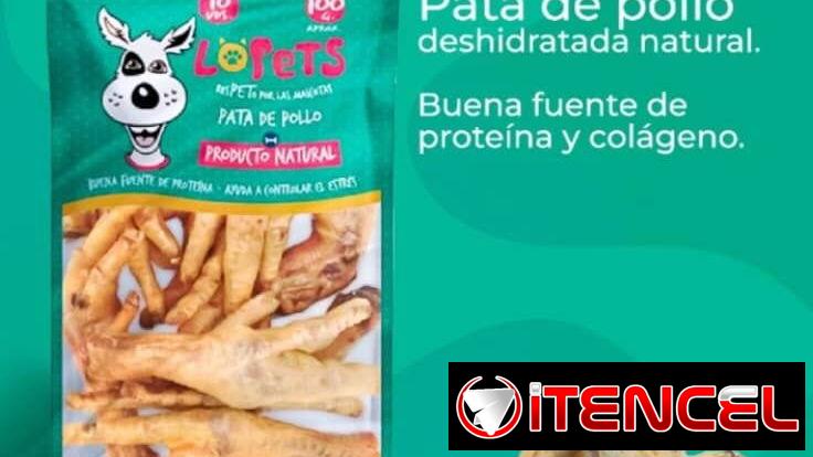 Patas de pollo para perros
