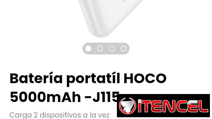 Batería portatíl HOCO 5000mAh -J115. Modelo: J115 Journey