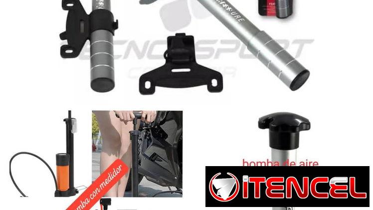 ✅Parrillas ✅Bombas de aire  ✅ Candado ✅luces ✅Timbre✅Pata regulable✅ casco  ✅ Carcamonias de bic