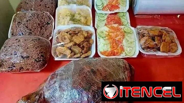 El ASADITO (CERDO, ARROZ, VIANDA, CARNERO, ENSALADA)