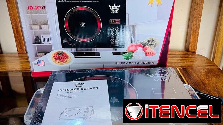 Cocina infrarroja *JMD* 3500W ● toca *{ ver canal }* para info ✔️ Para todo tipo de ollas 🧾 Factura y Garantía: 1M 🪙 P