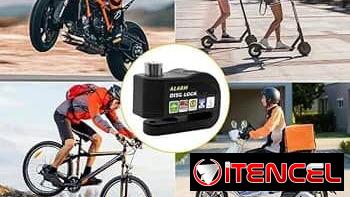 Candado con alarma para motos . 25 USD