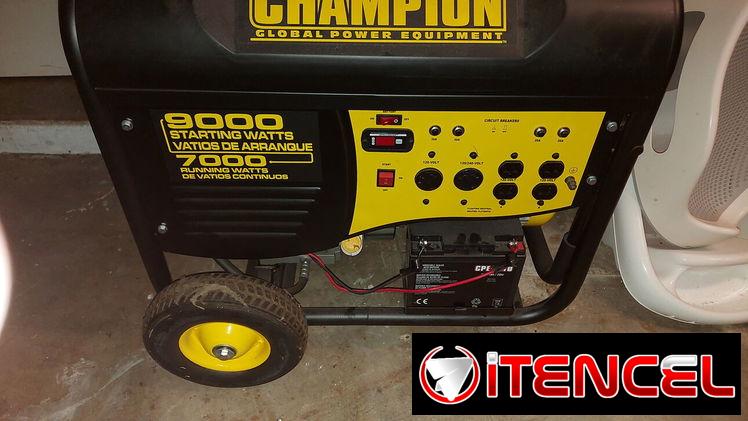 Planta eléctrica americana Champion 7000W