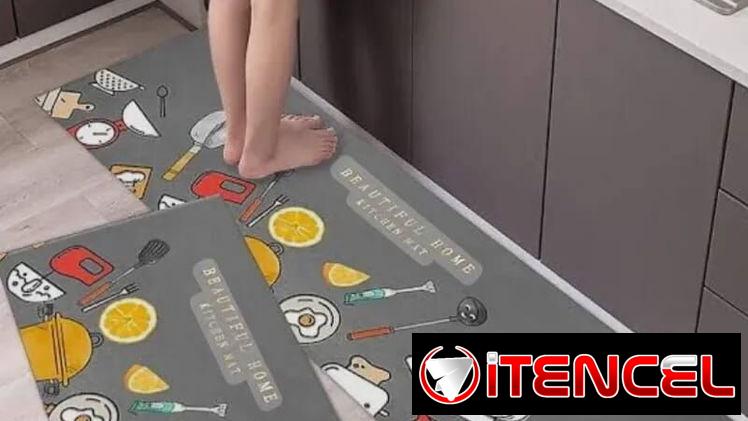🏠 Juego de Alfombras de Cocina – Limpieza, Seguridad y Estilo