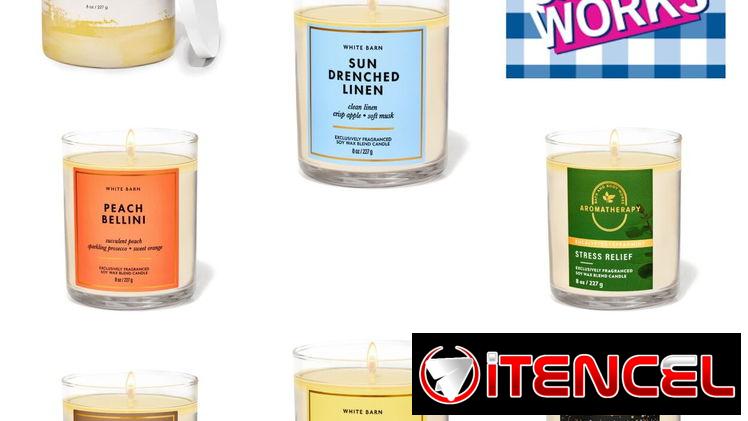 Velas Bath-body-works 1 mecha originales