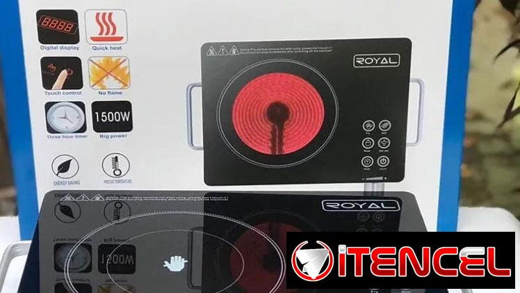 Cocina infrarroja 1500 W