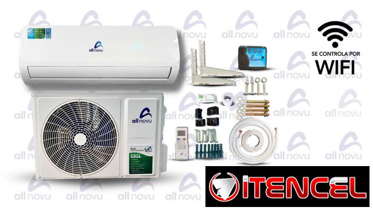 Splits de 1 tonelada 110V y 220V con todos los accessorios para montarlo