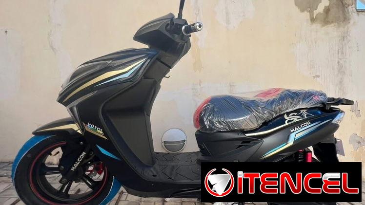 *MOTO ELECTRICA HALCON*  ⚙️ Especificaciones: • Motor: 1000 W • Voltaje: 72 V • Batería: 55 Ah • 🔋 Autonomía: 150 km