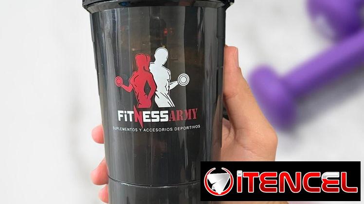 15USD SMART SHAKER POMOS REMIVEDORES DE PROTEÍNAS FITNESS-ARMY 56799461 Y 51699376