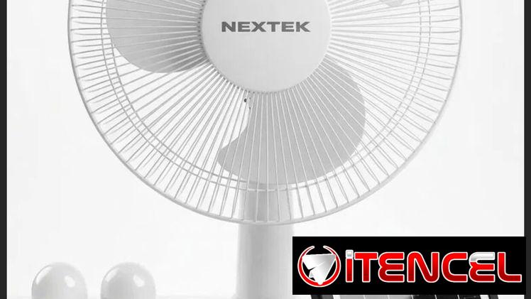 Ventilador recargable batería de litio