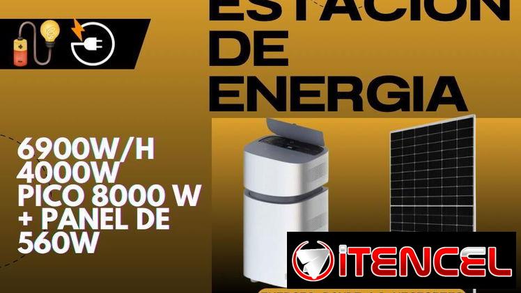 Estación Eléctrica Portátil MANGO 4000W  + Panel Solar 560W