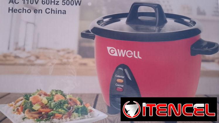 Olla arrocera Marca  (G)WELL capacidad 7 tazas   neww