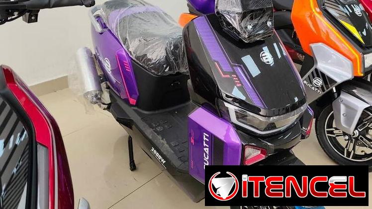 MOTO ELÉCTRICA TOPMAQ-BUCATTI NEW CITY   ⚙️CARACTERÍSTICAS :  • 3000 Wats  • ⁠72 Volt  • ⁠45 Amp  . 100-120km 2820 usd