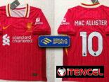PULLOVER DE FUTBOL DEL LIVERPOOL VIRGIL SALAH MAC ALLISTER 2024/25