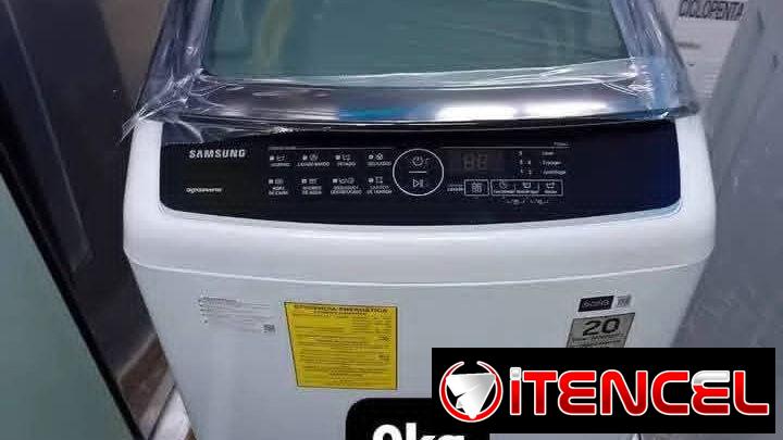 Lavadora automática LG 9Kg. Agua Fría y Caliente.