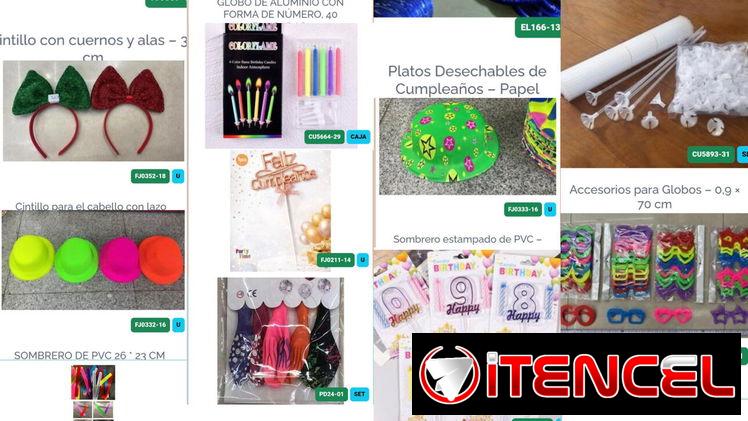 Artículos para fiesta, cumpleaños,  celebraciones,  eventos VENTA MAYORISTA
