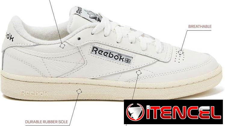Zapatillas Reebok Club C 85 originales, # 41 vintage , para mujer, calzado casual blanco para mujer