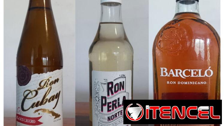 Bebidas originales. Ron whisky bacardí tequila ORIGINALES