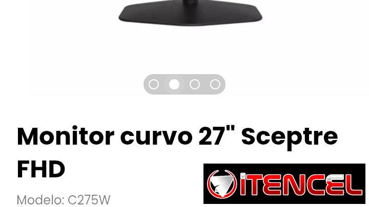 Monitor curvo 27″ Sceptre FHD Modelo: C275W