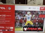 Tv Samsung 65” Hisense 65” TCL 58” smart tv