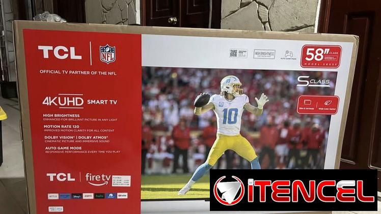 Tv Samsung 65” Hisense 65” TCL 58” smart tv