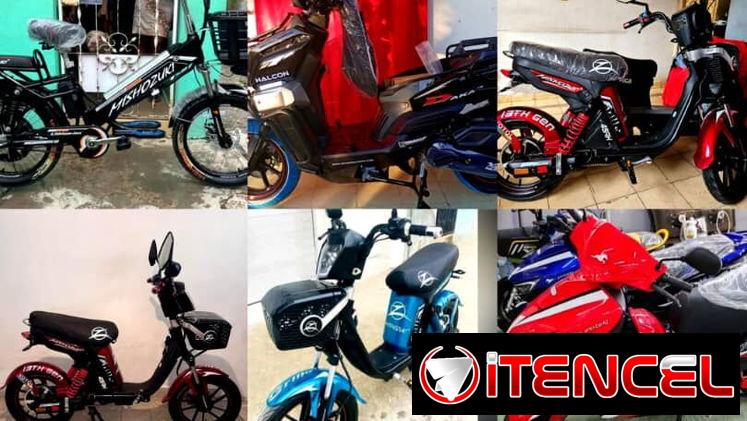 Bicicleta eléctrica Mishozuki. Bicimoto JMD