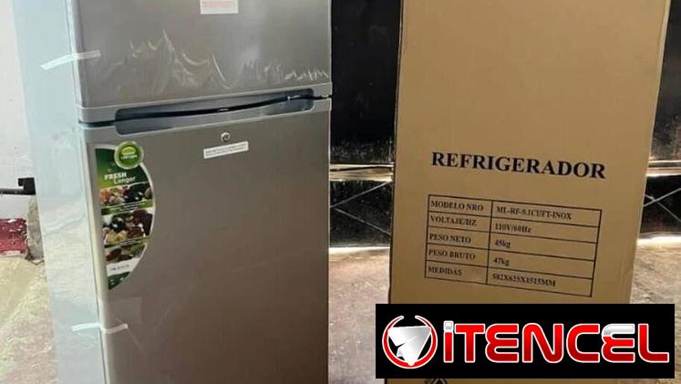 Refrigerador milexus 9.1 pies congelación seca